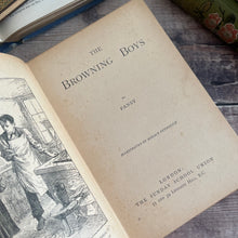 Load image into Gallery viewer, The Browning Boys by Pansy; Stunning Pictorial Cloth with Lily Detail
