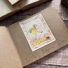 Load image into Gallery viewer, Early 20th Century Children&#39;s Scrapbook of Nursery Rhymes Manuscript
