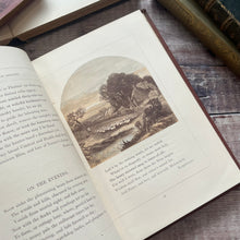 Load image into Gallery viewer, 1863 Odes and Sonnets Illustrated by Birket Foster Beautiful Victorian Book
