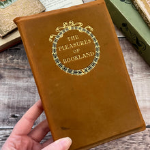 Load image into Gallery viewer, The Pleasures of Bookland Full Suede Leather Yapp Binding
