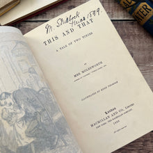 Load image into Gallery viewer, 1899 This and That by Mrs Molesworth Art Nouveau Binding
