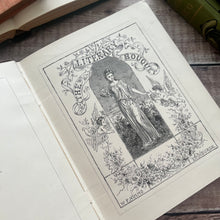 Load image into Gallery viewer, 1876 The Literary Bouquet Mid Victorian 19th Century Fine Cloth Binding
