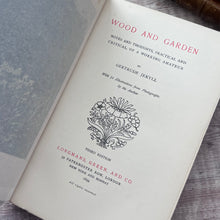 Load image into Gallery viewer, 1899 Wood and Garden by Gertrude Jekyll; Fine Half Morocco Binding
