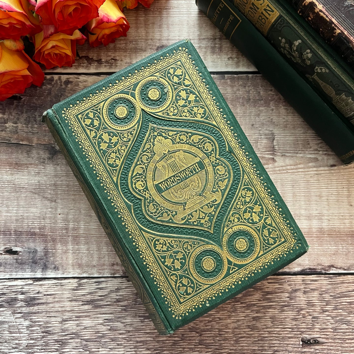 The Poetical Works of William Wordsworth Victorian Cloth Book