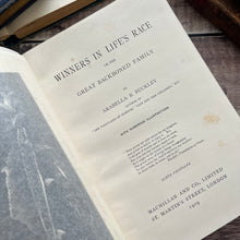 Load image into Gallery viewer, 1909 Winners in Life's Race by Arabella Buckley Illustrated Antique Book
