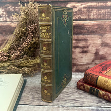 Load image into Gallery viewer, 1919 Poems of Robert Burns Full Morocco Leather with Gilt Thistle Decoration
