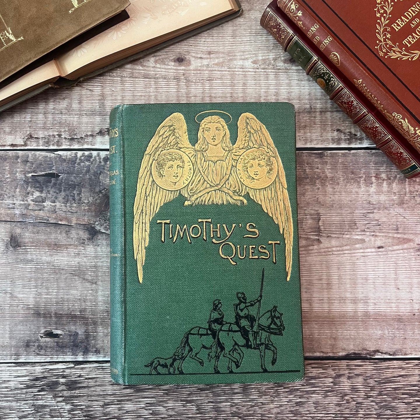 1895 Timothy's Quest by Kate Douglas Wiggin Late Victorian Illustrated Book