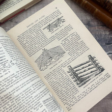 Load image into Gallery viewer, 1885 The Farm and Household Cyclopaedia; Illustrated Victorian Reference Book
