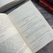 Load image into Gallery viewer, 1911 A Short History of English Literature by George Saintsbury Beautiful Half Leather Binding
