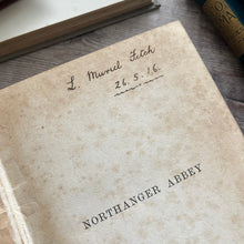 Load image into Gallery viewer, Northanger Abbey by Jane Austen Blackie and Son Floral Book (Et)
