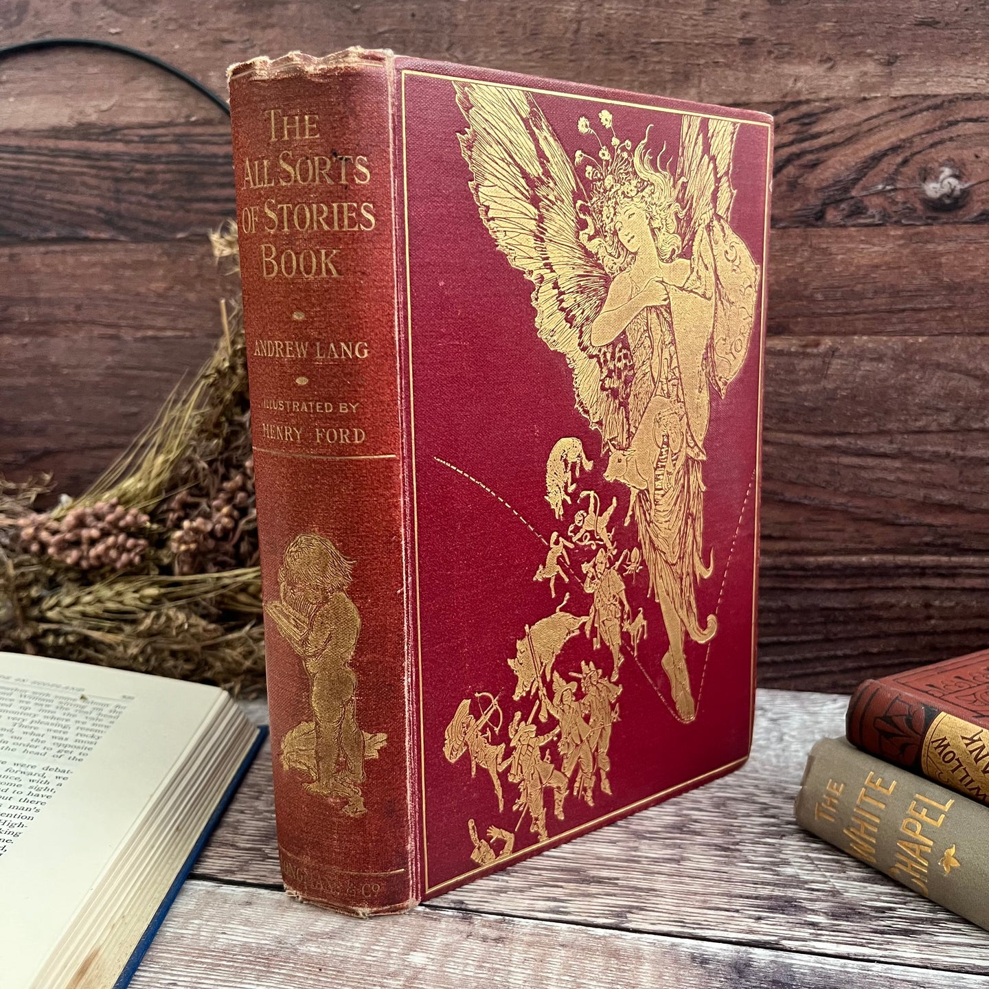 First Edition 1911 The All Sorts of Stories Book by Andrew Lang Illustrated