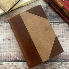 Load image into Gallery viewer, 1900 The Poetical Works of John Milton Half Leather Fine Binding with Floral Gilt
