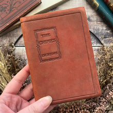 Load image into Gallery viewer, The Chimes by Charles Dickens Full Suede Leather Yapp Binding
