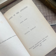 Load image into Gallery viewer, 1850 Songs of the Affections by Felicia Hemans; Early Victorian Poetry Book
