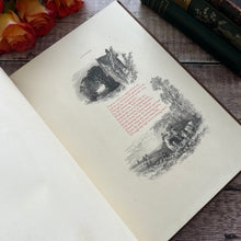 Load image into Gallery viewer, 1860 Milton&#39;s L&#39;Allegro And Il Penseroso Illustrated by Birket Foster Victorian Book
