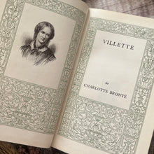 Load image into Gallery viewer, 1906 Villette by Charlotte Bronte; Full Leather Edwardian Book
