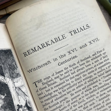 Load image into Gallery viewer, Remarkable Trials and Notorious Characters; Victorian Illustrated Book
