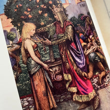 Load image into Gallery viewer, 1908 Ballads and Lyrics of Love Edwardian Book with Colour Plates by Byam Shaw
