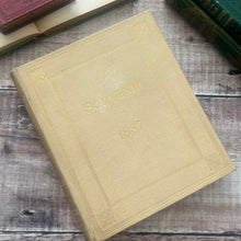 Load image into Gallery viewer, Le Livre du Mariage Souvenir de 1887; 19th Century Full Leather Book with Blue Tinted Gilt Gauffered Edges
