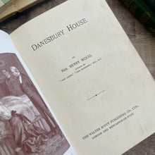 Load image into Gallery viewer, Danesbury House by Mrs Henry Wood Art Nouveau Antique Floral Book

