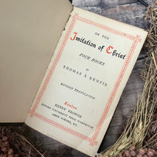 Load image into Gallery viewer, The Imitation of Christ Mauchline Ware Binding by Hatchards Of Piccadilly
