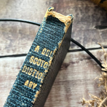 Load image into Gallery viewer, Antique "A Guid Scotch Dictionary" Scottish Leather Book
