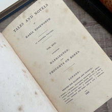 Load image into Gallery viewer, 1833 Harrington and Thoughts on Bores by Maria Edgeworth; Single Volume
