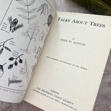Load image into Gallery viewer, Talks About Trees by John W Gofton Antique Nature Book Illustrated
