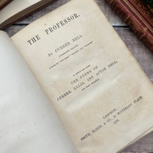 Load image into Gallery viewer, 1883 The Professor by Currer Bell (Charlotte Bronte) Victorian 19th Century Book

