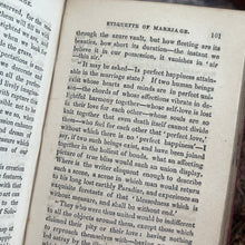 Load image into Gallery viewer, 1853 The Etiquette of Love, Courtship and Marriage; Early Victorian Guide
