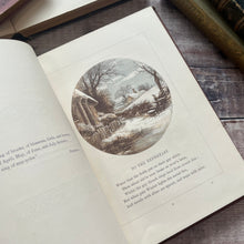 Load image into Gallery viewer, 1863 Odes and Sonnets Illustrated by Birket Foster Beautiful Victorian Book
