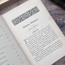 Load image into Gallery viewer, 1883 Historic Romance; Strange Stories, Characters and Mysteries in the History of Old England
