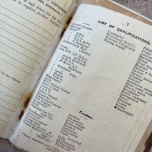 Load image into Gallery viewer, Soldiers' Services and Pay Book; Army Ephemera and Memorabilia
