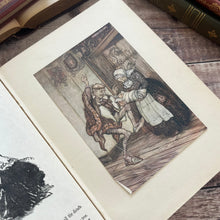 Load image into Gallery viewer, 1920 Snowdrop and Other Tales by The Brothers Grimm Illustrated by Arthur Rackham

