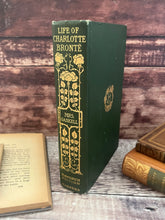Load image into Gallery viewer, 1900 The Life of Charlotte Bronte by Mrs Elizabeth Gaskell Beautiful Binding
