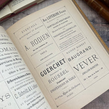 Load image into Gallery viewer, Le Livre du Mariage Souvenir de 1885; 19th Century Full Leather Book with Gauffered Edges
