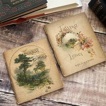 Load image into Gallery viewer, Two Nature Poetry Booklets ... Forest Echoes and Falling Leaves
