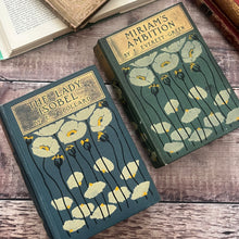 Load image into Gallery viewer, Two Art Nouveau Floral Bindings...Books by Blackie and Son
