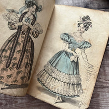 Load image into Gallery viewer, 1831 The Ladies Magazine Single Volume with Beautiful Fashion Plates
