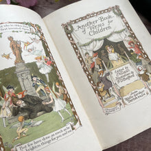Load image into Gallery viewer, Another Book of Verse for Children Illustrated Edwardian Book
