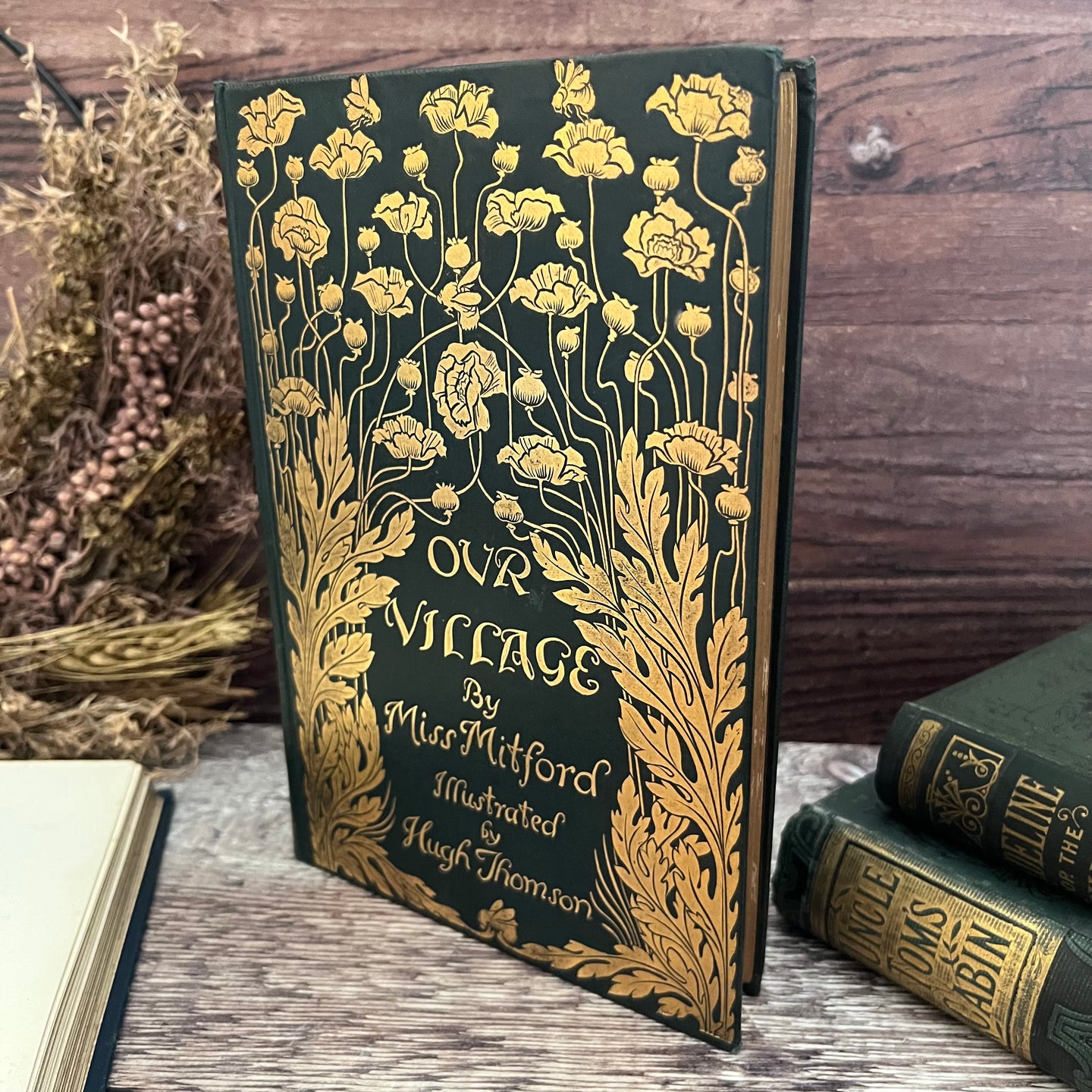 1893 Our Village by Mary Russell Mitford Published by Macmillan Cranford Series