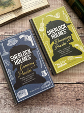 Load image into Gallery viewer, Sherlock Holmes Puzzle Book Set; Cunning Puzzles and Elementary Puzzles
