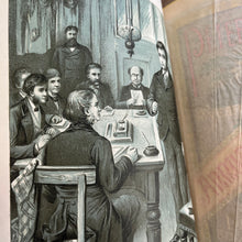 Load image into Gallery viewer, 1889 Peter Parley&#39;s Annual for Girls and Boys Beautiful Floral Victorian Binding
