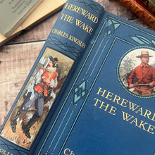 Load image into Gallery viewer, Hereward the Wake by Charles Kingsley Early 20th Century Book
