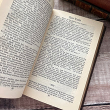 Load image into Gallery viewer, 1926 Quo Vadis Pretty Floral Spine Antique Book Faux Leather
