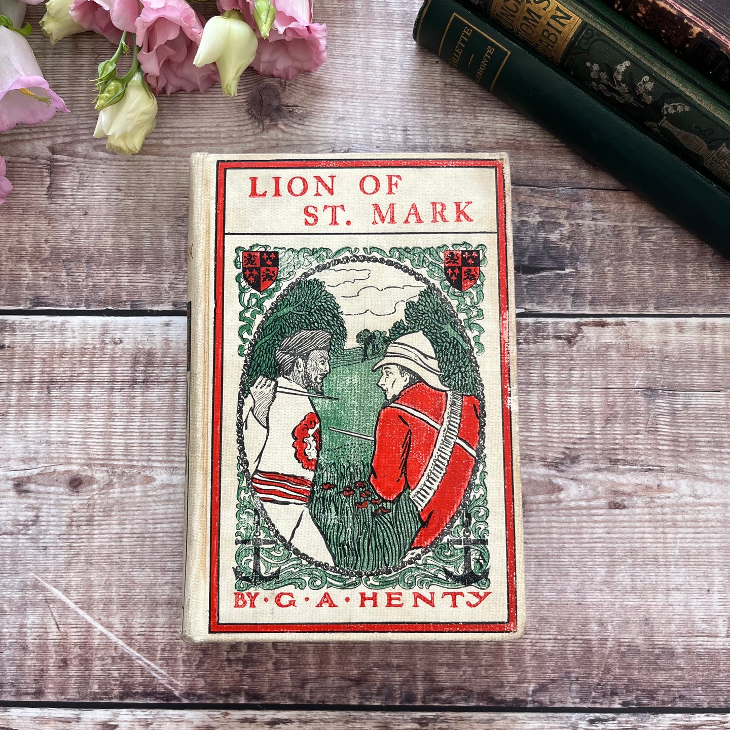Lion of St Mark by G A Henty A Tale of 14th Century Venice Vintage Hardback Book