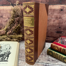 Load image into Gallery viewer, 1929 Peter Simple by Captain Marryat Half Calf Leather Antique Book Marbled

