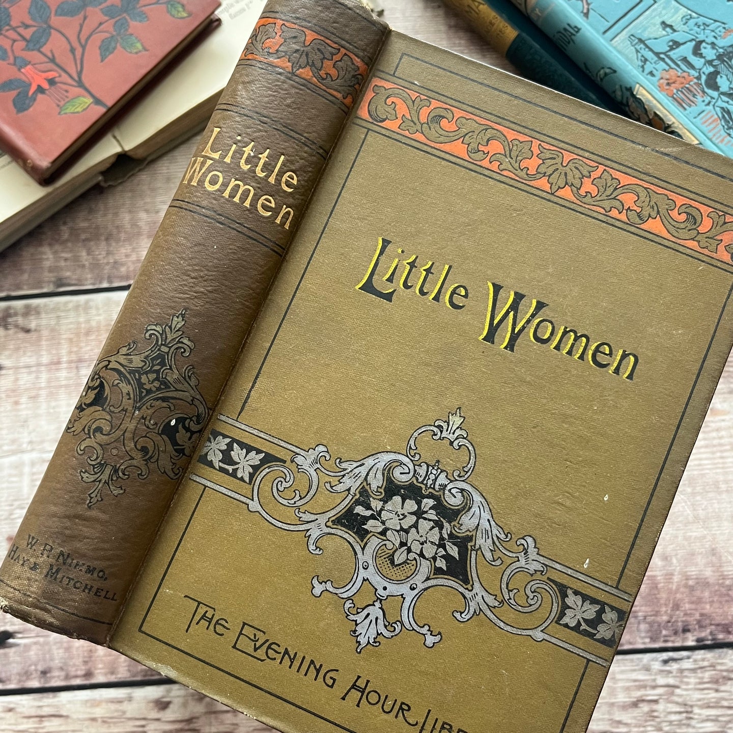 Little Women by Louisa May Alcott in Scarce Binding Antique Book