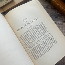 Load image into Gallery viewer, 1900 The Life of Charlotte Bronte by Mrs Elizabeth Gaskell Beautiful Binding
