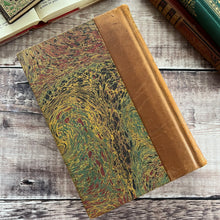 Load image into Gallery viewer, Quarter Leather French Book of Poetry by Victor Hugo; Lovely Antique Book
